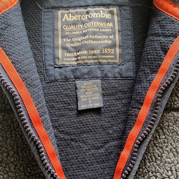 Abercrombie and Fitch boys Sherpa jacket  boys - Picture 2 of 6